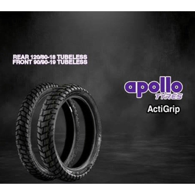 Apollo Front and Rear 90/90-19 –  120/80-18