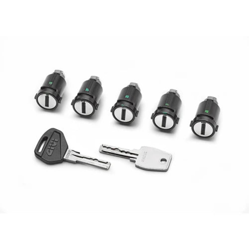 Givi Locking Kit  Same Key System for Up to 5 Cases & Accessories