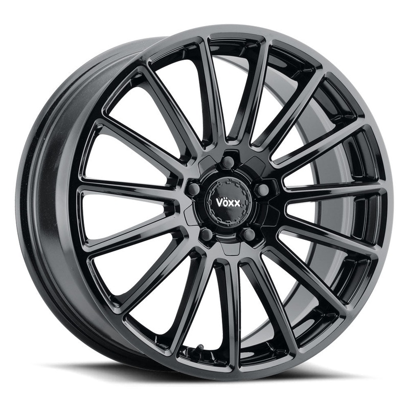 16×7 Voxx Casina Gloss Black 5×98/105 ET40 wheel/rim