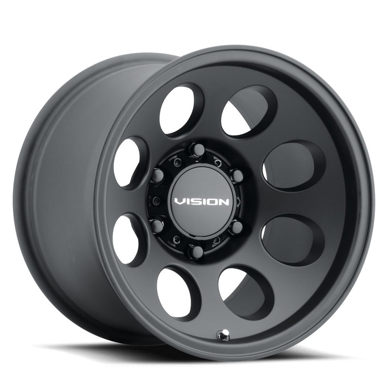 20X9 Vision Midway Satin Black 6×135 ET12 Wheel Rim