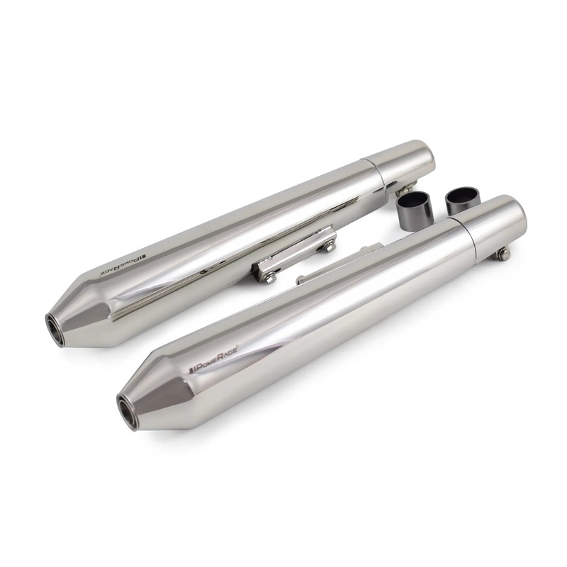 Powerage Slip-On Exhaust for Royal Enfield Interceptor 650 ( Long Type )