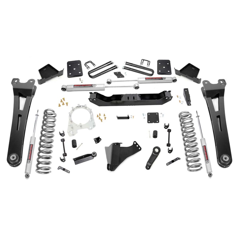 Rough Country 6″ Lift Kit Radius Arm For Ford Super Duty 4WD 17-22