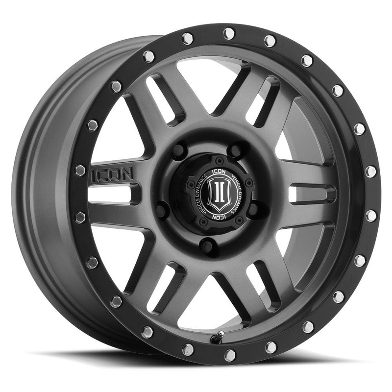 ICON Alloys Six Speed 17″ 6×135 Titanium