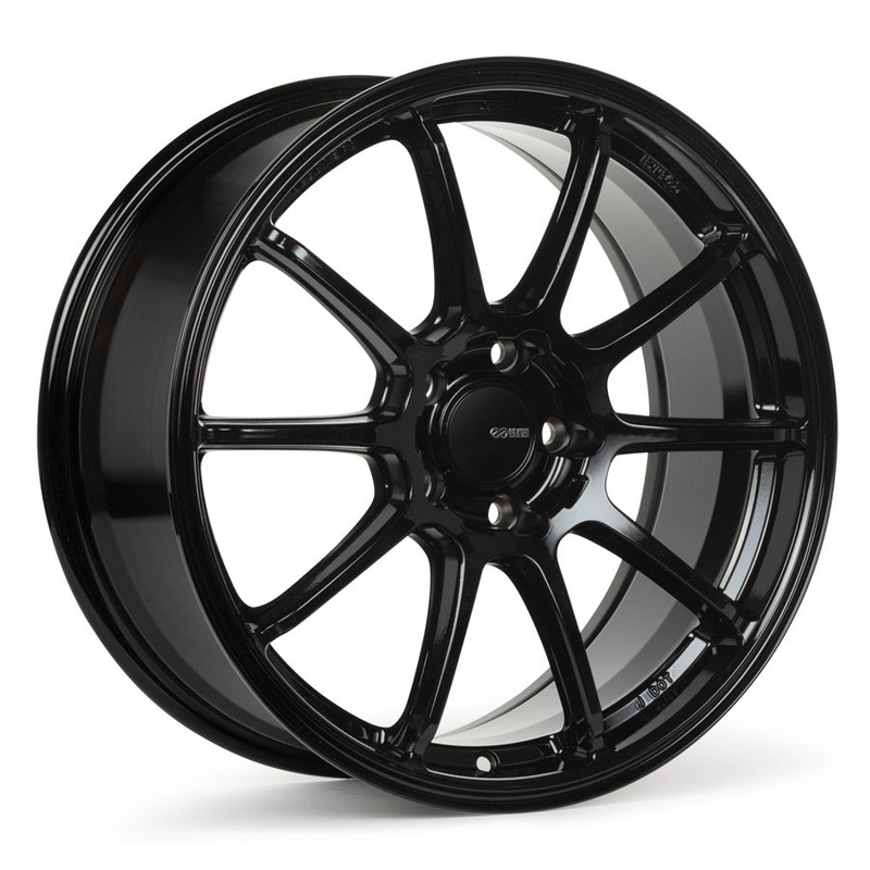 18×8 Enkei Triumph Gloss Black 5×100 ET45 CB72.6 Wheel Rim
