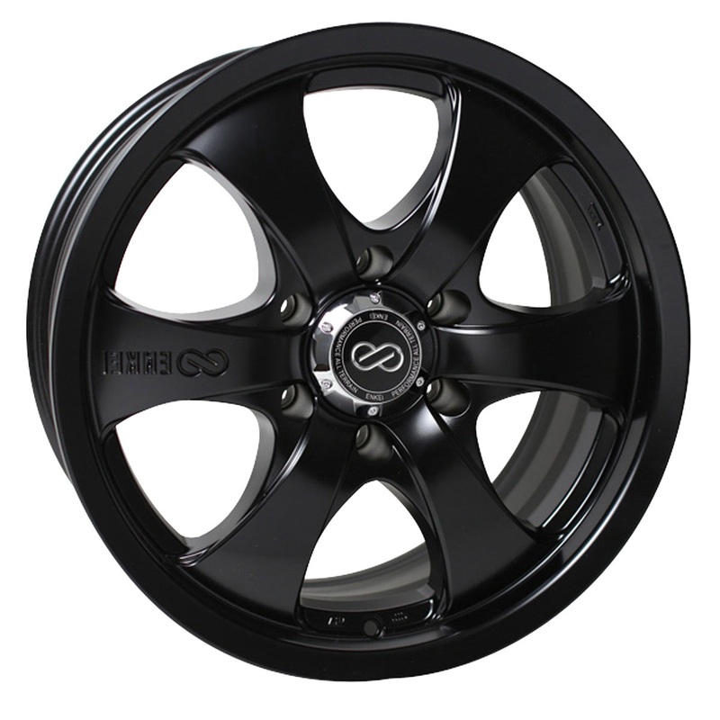 20X9 Enkei M6 Black Paint Wheel/Rim 6×139.7 6-139.7 482-290-8330BK