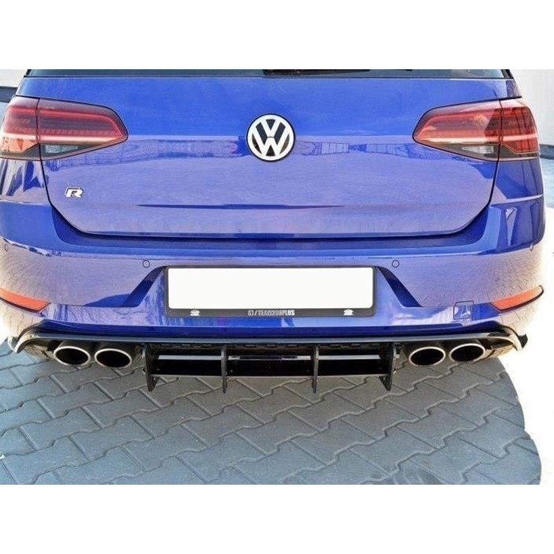 Maxton Design – Rear Diffuser Volkswagen Golf R Mk7 Facelift