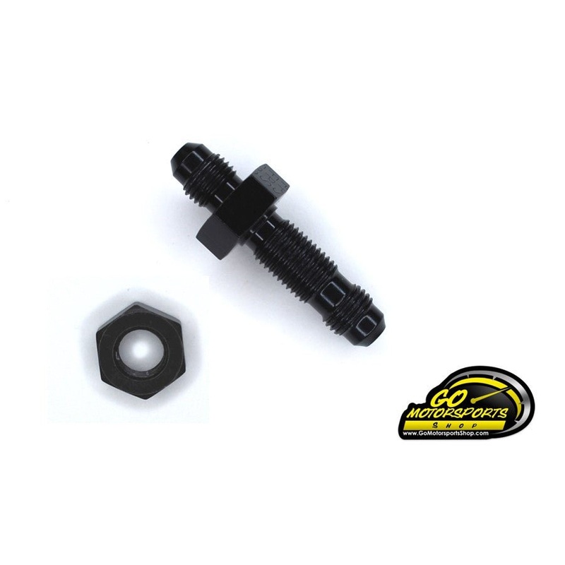 -4AN Straight Flare Bulkhead Fitting & Nut