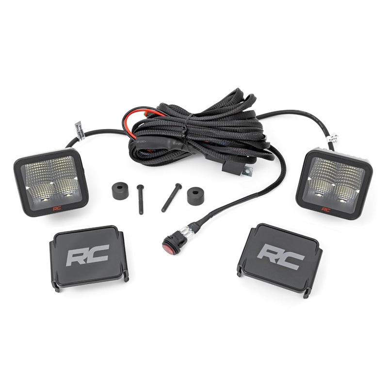 LED Light Kit | Cowl Mount | 2″ Spectrum Pair | Jeep Gladiator JT/Wrangler JL (18-24)