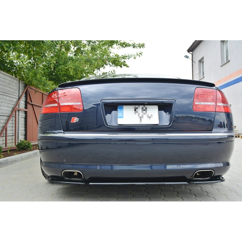 Maxton Design – CENTRAL REAR SPLITTER (NO VERTICAL BARS) AUDI S8 D3 (2006-2010)
