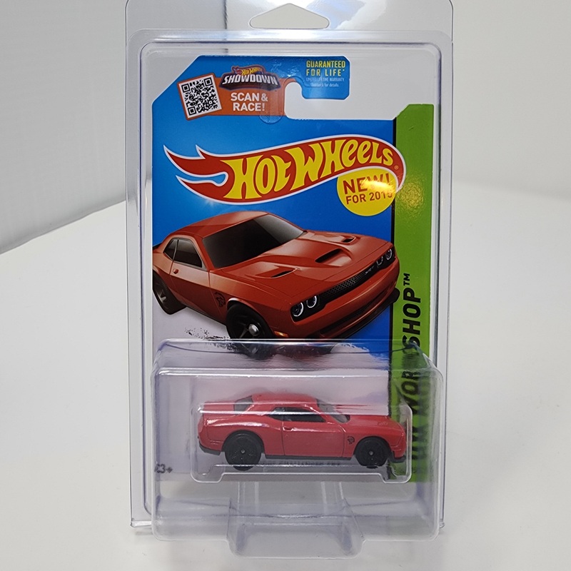’15 Dodge Challenger SRT Hellcat #235 * RED * Hot Wheels 2015