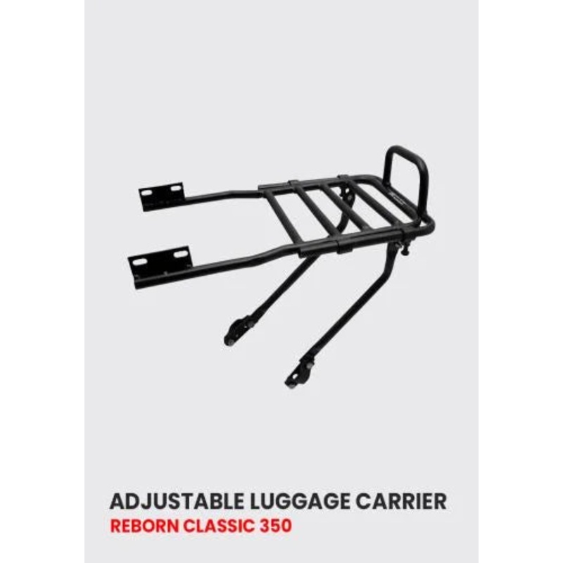 Adjustable Luggage carrier for Reborn DOUBLE – REM 629 – ht exhaust