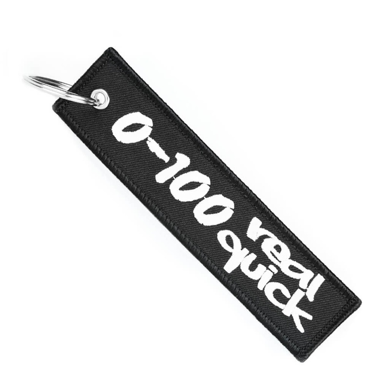 0-100 real quick – Motorcycle Keychain