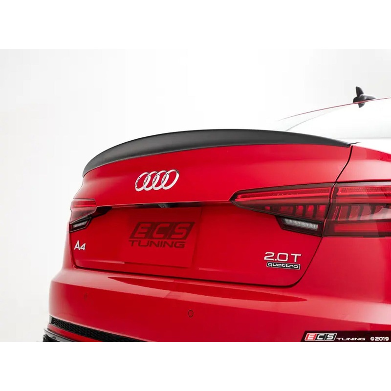 ECS TUNING – Audi B9 S4/A4 Trunk Spoiler – Gloss Black