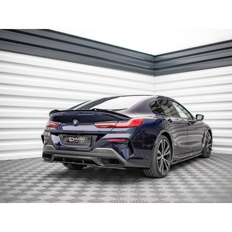 Maxton Design – CENTRAL REAR SPLITTER (VERTICAL BARS) BMW 8 GRAN COUPE M-PACK G16 (2019-)