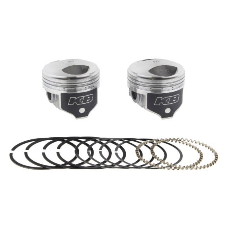+.020in. Dome Top Pistons with 8.3:1 Compression Ratio. Fits Big Twin 1978-1984 with 1340cc Shovel Engine.