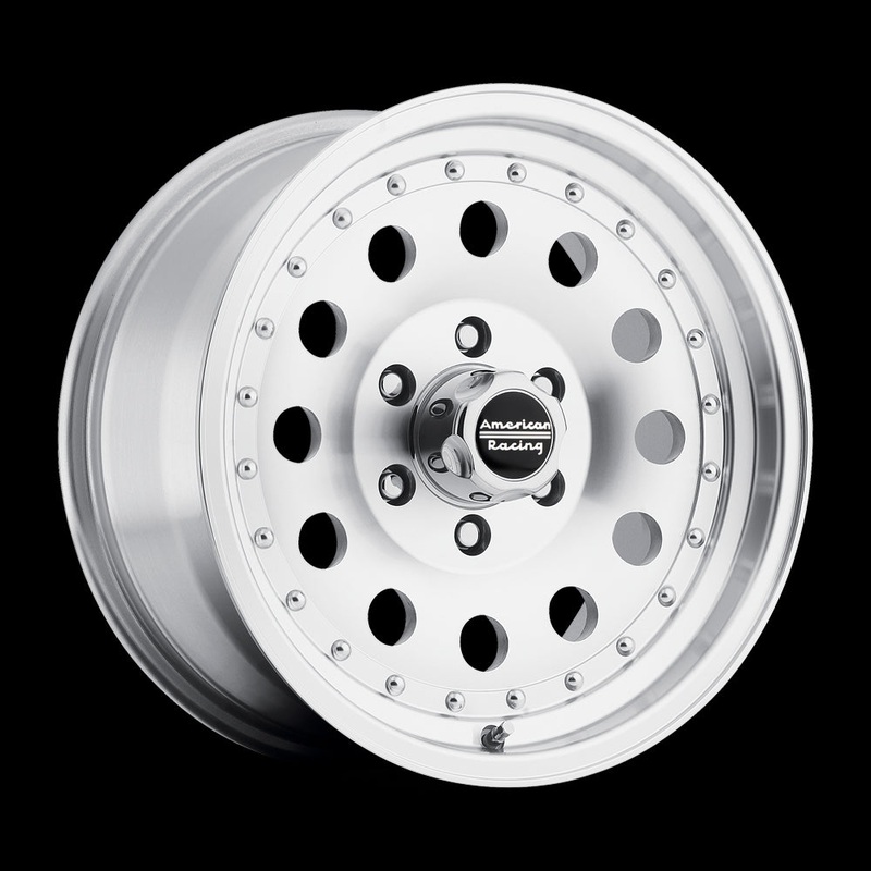 15×10 American Racing Outlaw II Machined Wheel 5X139.7 15-10 5-139.7 ET-38