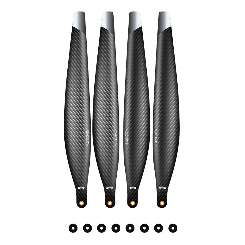 In Stock 5420 Fold Blades 54” x 20” Carbon Fiber Composite for DJI FlyCart FC30/T20P/T40/T50 Agricultural Spray Drone