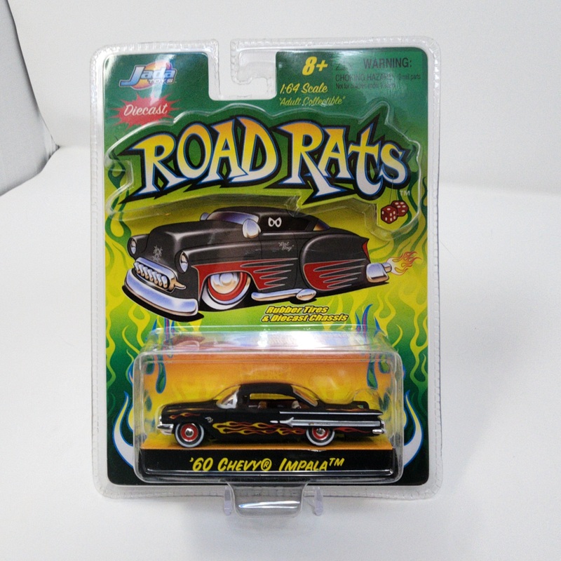 ’60 Chevy Impala * Black * Jada Toys Road Rats Series