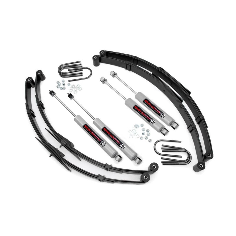 2.5in Jeep Suspension Lift Kit (87-95 Wrangler YJ)