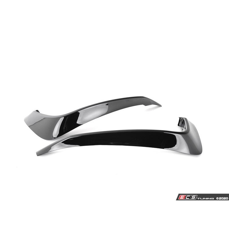 ECS TUNING – Audi B8.5 A5 S-Line / S5 Grille Accent Set – Gloss Black