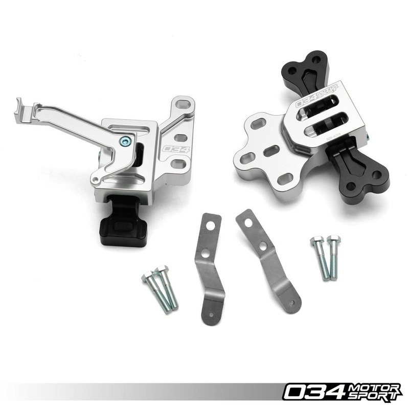 034Motorsport Motorsport Streetsport Engine/Transmission Mount Pair – A3/S3 8V/8V.5 / TT/TTS 8S / MK7 Golf/GTI/R