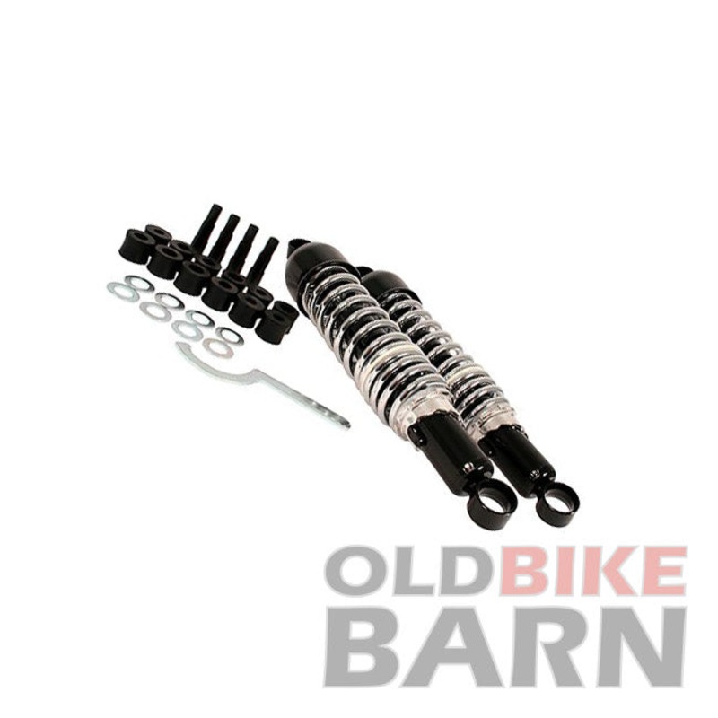 13 3/16″ (335mm) Eye to Eye Black Shocks