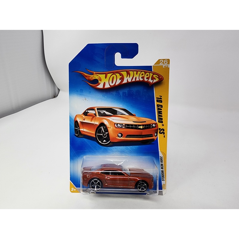 ’10 Camaro SS #26 * Orange * Hot Wheels 2009