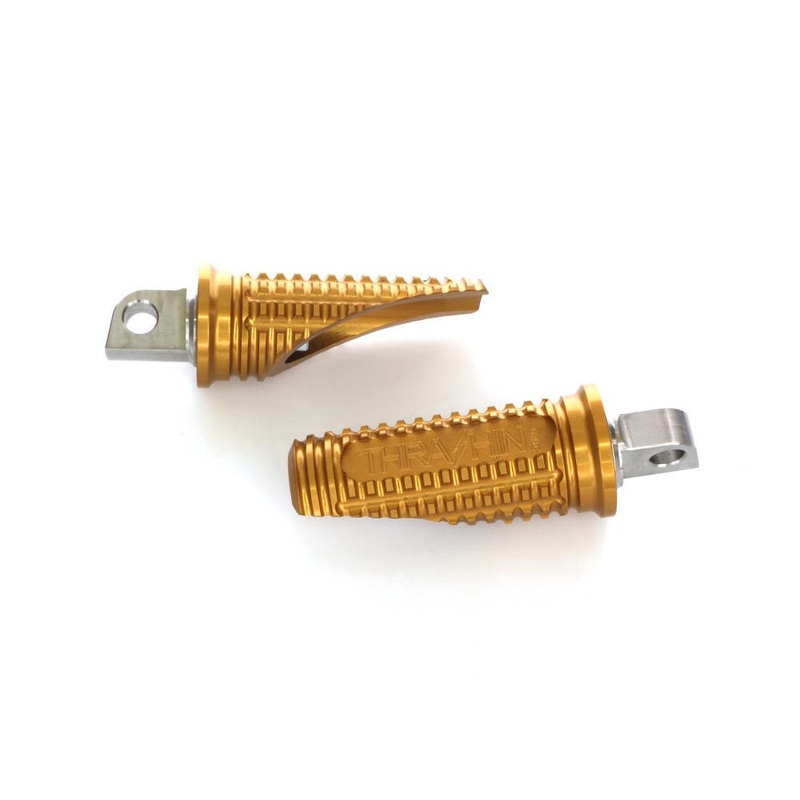 THRASHIN SUPPLY COMPANY FOOTPEGS BURNOUT GOLD HD CLEVIS
