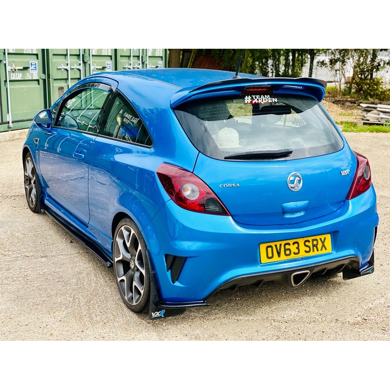 Triple R Composites – Vauxhall Corsa D LE – Side Skirt Splitters