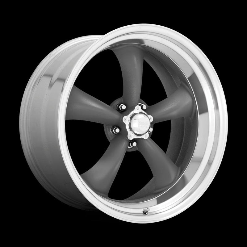 15×4 American Racing Classic Torq Thrust II 1 Pc Gray Wheel 5X120.7 15-4