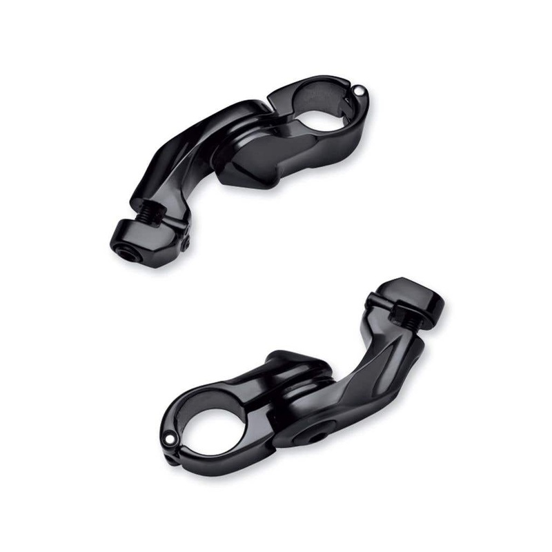 HARLEY-DAVIDSON SHORT ANGLED ADJUSTABLE HIGHWAY PEG MOUNT KIT
