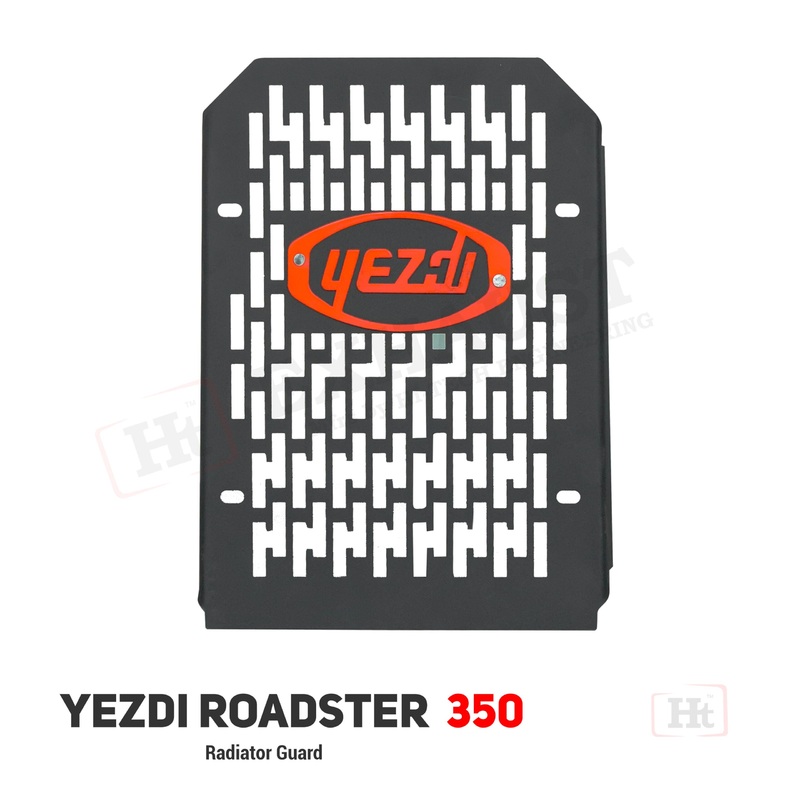 Yezdi Adventure & Roadster 350 Radiator guard   RD 910 / Ht exhaust