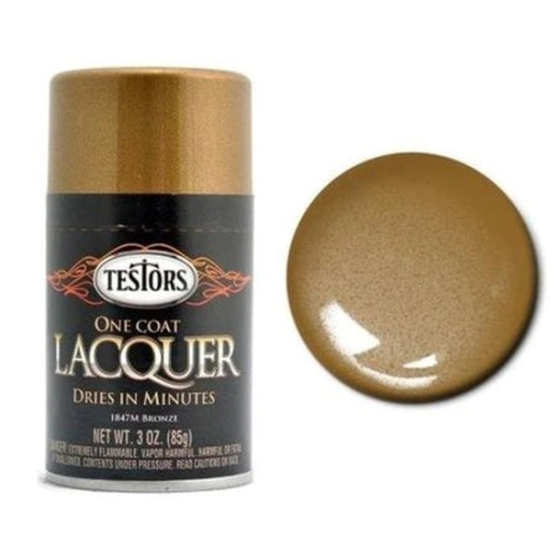 Testors Lacquer Spray Bronze  (TES1847MT)