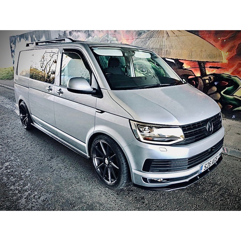 Triple R Composites – Volkswagen Transporter T6 Sportline Short Wheelbase – Side Skirt Splitters