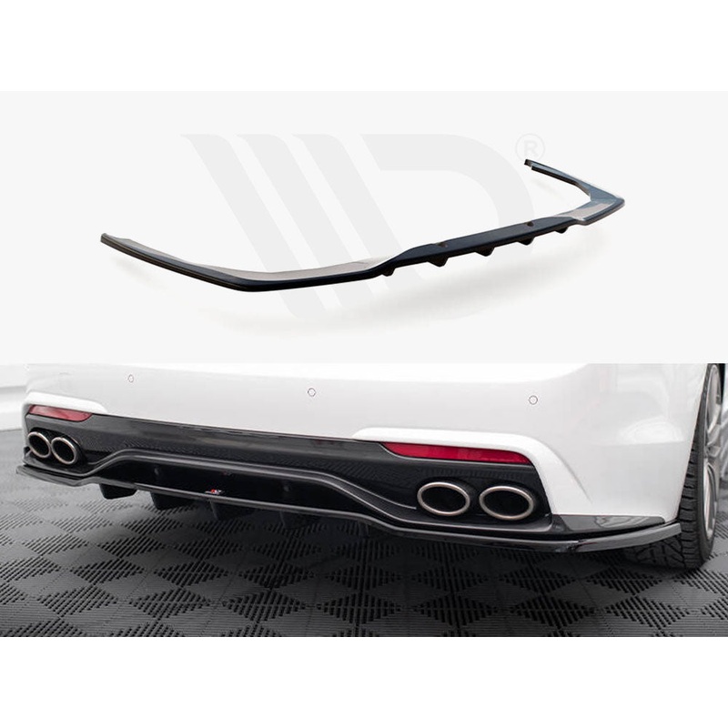 Maxton Design – CENTRAL REAR SPLITTER (VERTICAL BARS) KIA STINGER MK1