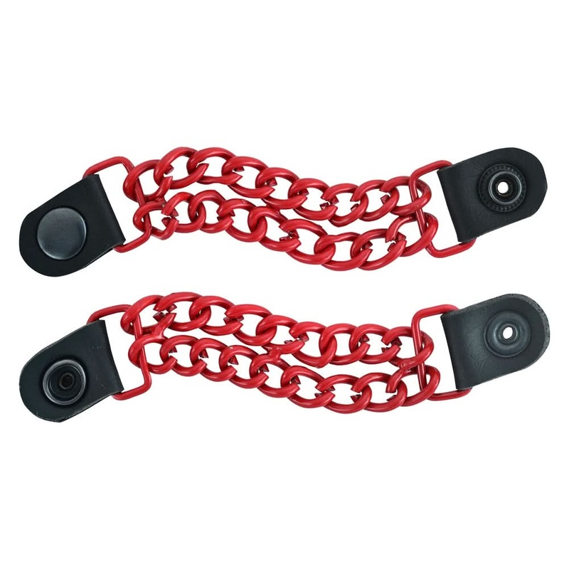 PKVPC1RF Vest EXTENDER POWDER COATED FIRE RED