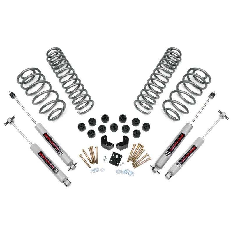 3.75 Inch Lift Kit Combo 4 Cyl N3 Jeep Wrangler TJ (97-06) Wrangler Unlimited (04-06)