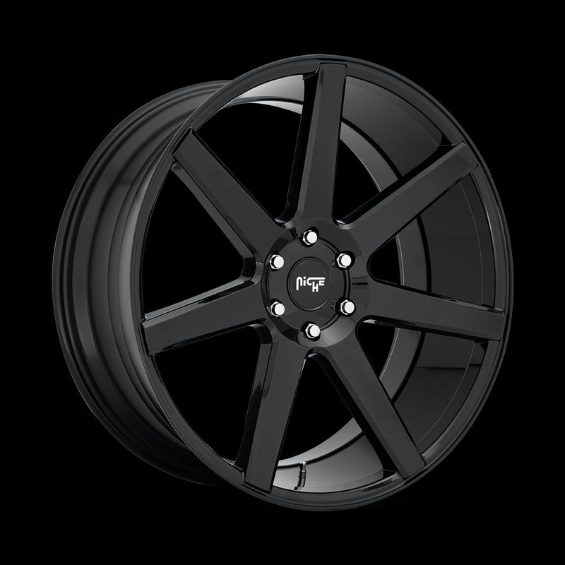 10×24 Niche Wheels M230 Future Gloss Black Wheel 6×139.7 ET20 CB106.10
