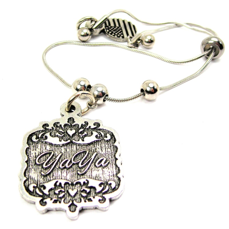 YaYa Victorian Scroll Slide Chain Bracelet