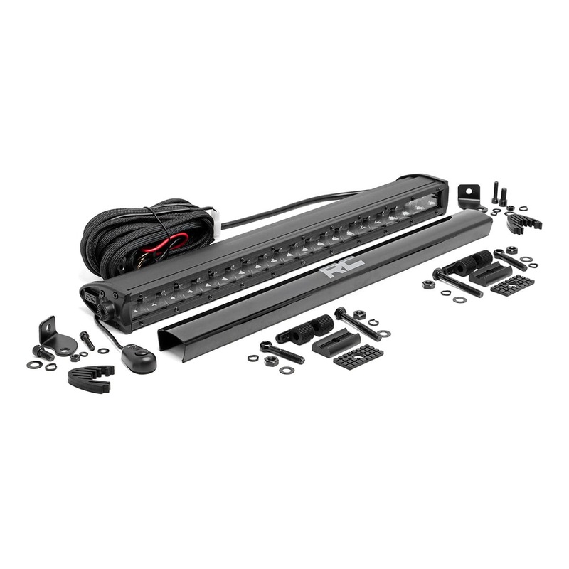 20 Inch Black Series LED Light Bar | Single Row