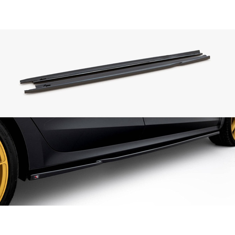 Maxton Design –  Side Skirts Diffusers V.1 Skoda Octavia RS Liftback / Estate Mk4 Facelift