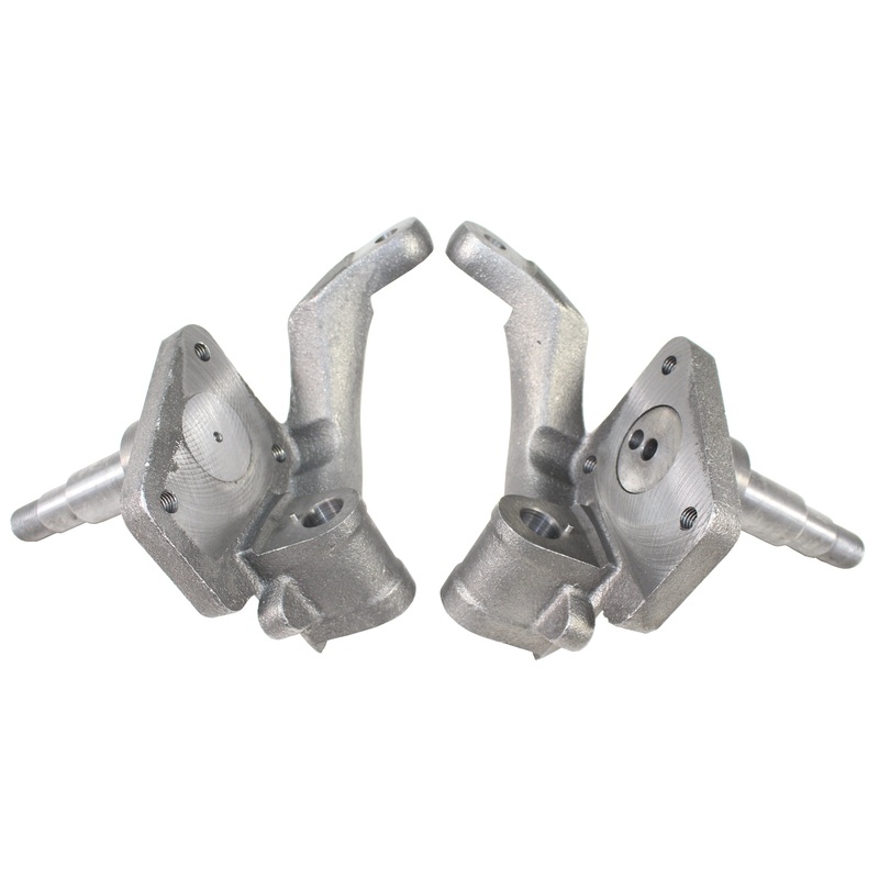 2 1/2″ Dropped Spindles Link Pin Drum Brakes Pair for VW Type 1