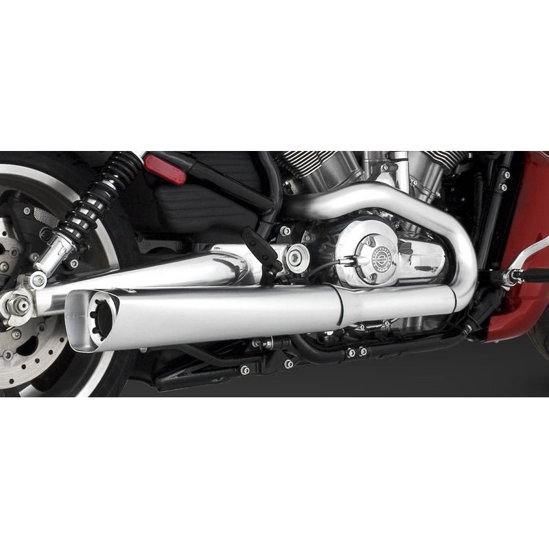 VANCE AND HINES VRSCF V-ROD MUSCLE SLIP-ONS EXHAUST