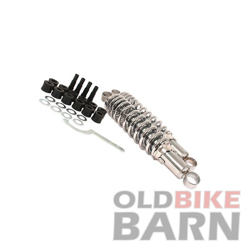 11 13/16″ (300mm) Eye to Eye Chrome Shocks