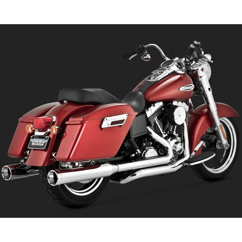 VANCE AND HINES MONSTER DUALS EXHAUST SYSTEM FOR DYNA SWITCHBACK
