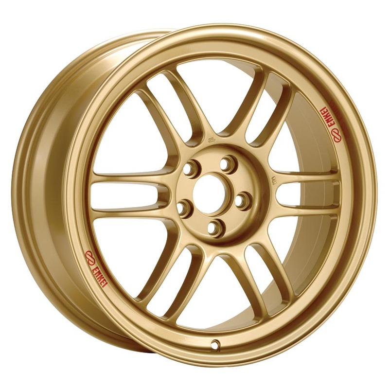 17×9 Enkei Rpf1 Gold Paint 5×100 ET45 CB73 Wheel Rim