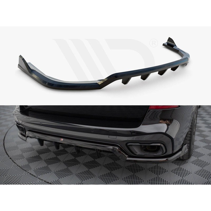 Maxton Design – Central Rear Splitter (Vertical Bars) BMW X5 M-Sport G05