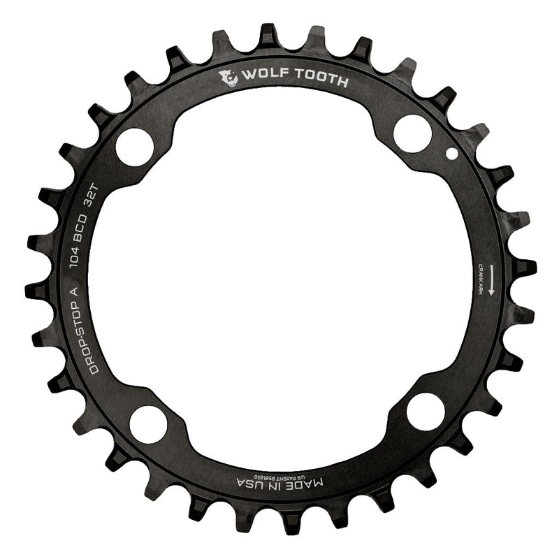 104 BCD Chainrings Black