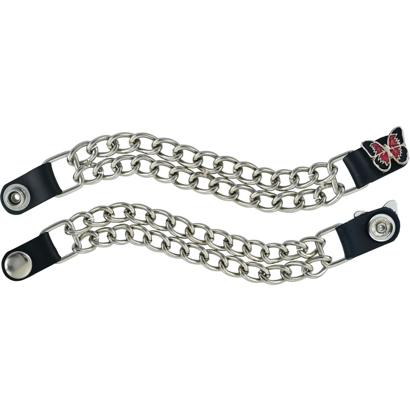 VE155RD Vest Extender – Butterfly Red