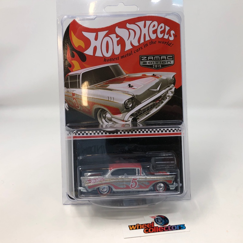 ’57 Chevy Bel Air Zamac * Hot Wheels 2015 Walmart Exclusive